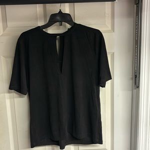 Oliviaceous Black Short Sleeve Shirt Size S